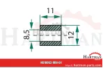 Tuleja 8,5 x 12 x 11 mm 5.200.69