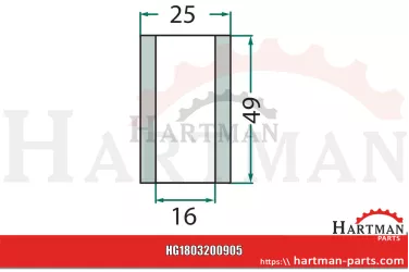 Tuleja 12 x 20 x 22 mm SML2