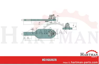 Płyta nośna kula 80 Deutz TTV 7210