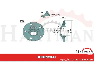 Piasta "Stary model 413930