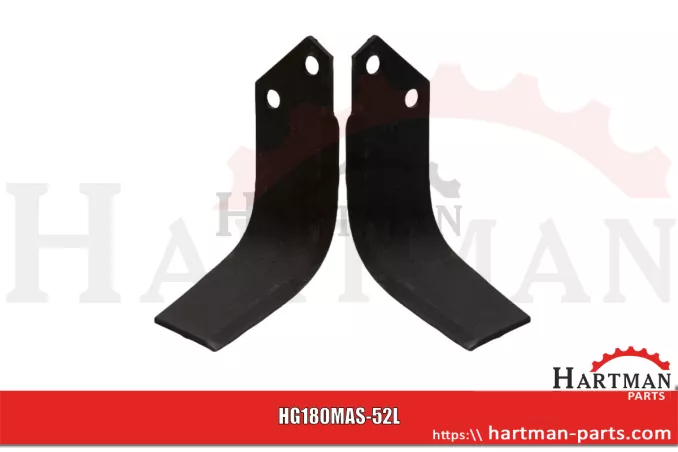 Nóż wygięty prawy M73100404R, M73100404, 73100404, M40000404R, M400004