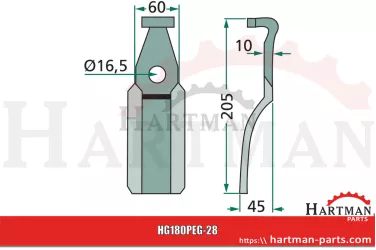 Nóż rotacyjny LD 8600