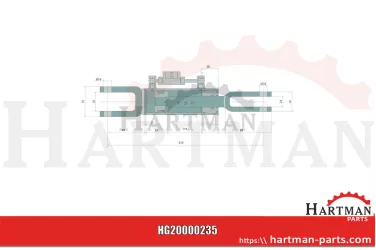 Ramię podnośnika hydraulicznego