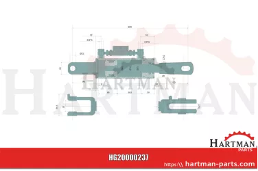 Ramię podnośnika hydraulicznego