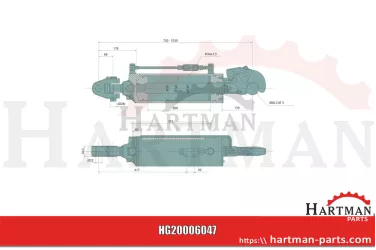 Łącznik górny hydrauliczny G931870053010