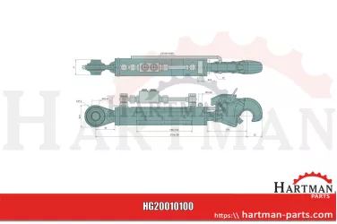 Łącznik górny hydrauliczny Eco-Line 20010100