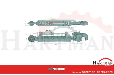 Łącznik górny hydrauliczny Eco-Line 20010101