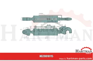 Łącznik górny hydrauliczny Eco-Line