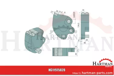 Młotek narzędziowy CNJ‐2118, CNJ-4566