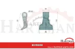 Bijak mulczera powlekany M07400950