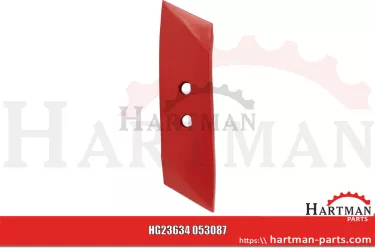Piętka płozy 80 x 12 x 145 mm KK073614R, 073614R