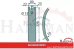 Listwa prowadząca 80 x 10 mm G0350001