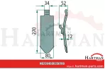 Redlica wąska 80 x 12 mm G0350700