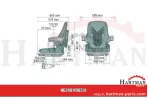 Primo XXM obicie materiałowe 1293475