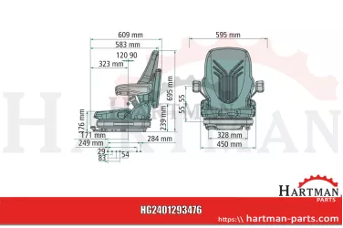 Primo XXL materiał, 12V