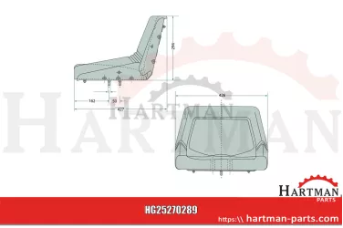 Siedzenie PVC