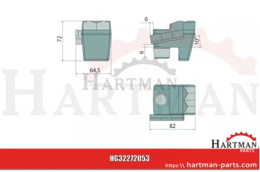 Młotek narzędziowy 2+3 końcówki, wersja C-16 HDSSL 112700004-K