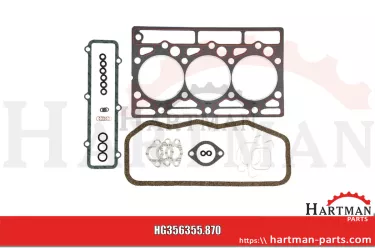 Zestaw uszczelek górnych 3136798R99 ,355