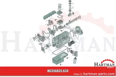 Uszczelka pokrywy zaworu F926202210010,835