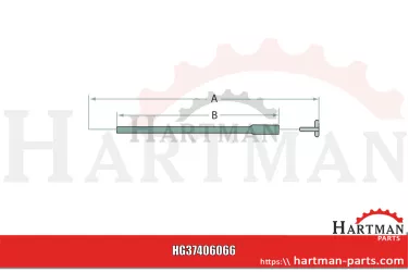 Linka ręcznego sterowania gazu G117201020010