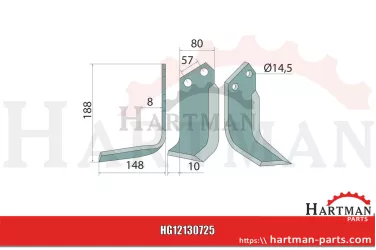 Ostrze do frezowania links 722595