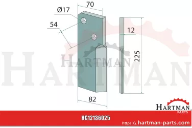 Zęby wirnika M40.0098