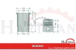 Zestaw naprawczy silnika 3 pierścienie, Ø 105 mm Ø sworznia 35 x 86 mm