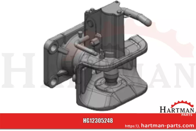 Dyszel kołnierzowy automatyczny 160x100