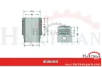 Zestaw naprawczy silnika 5 pierścieni, Ø 98 mm Ø sworznia 35 x 80 mm Ø