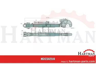 Mechanischer Oberlenker Kat. 3 02