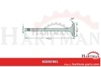 Zawór ssący wyłącznie do silników Turbo 161160050001,161160050001