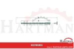 Stopzug grubość drutu: 1,4 mm Außen-Ø Hülse: 6 mm