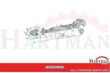 Łącznik górny mechaniczny 1200187