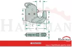 Hak cięgła dolnego Kat. 3L 1208555