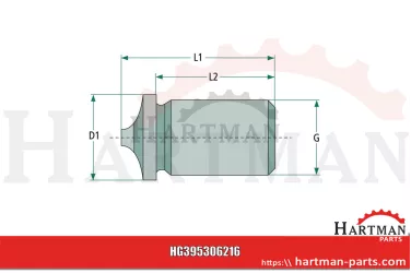 Element do przyspawania 1306216