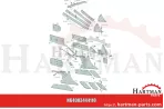Listwa odkładnicy lewa, nr 3 3444131,3444131