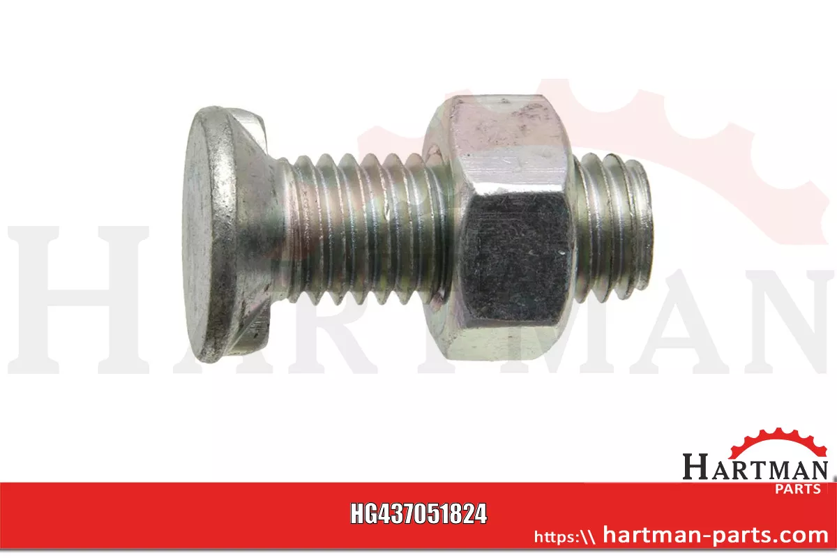 Śruba + nakrętka 051824,051824