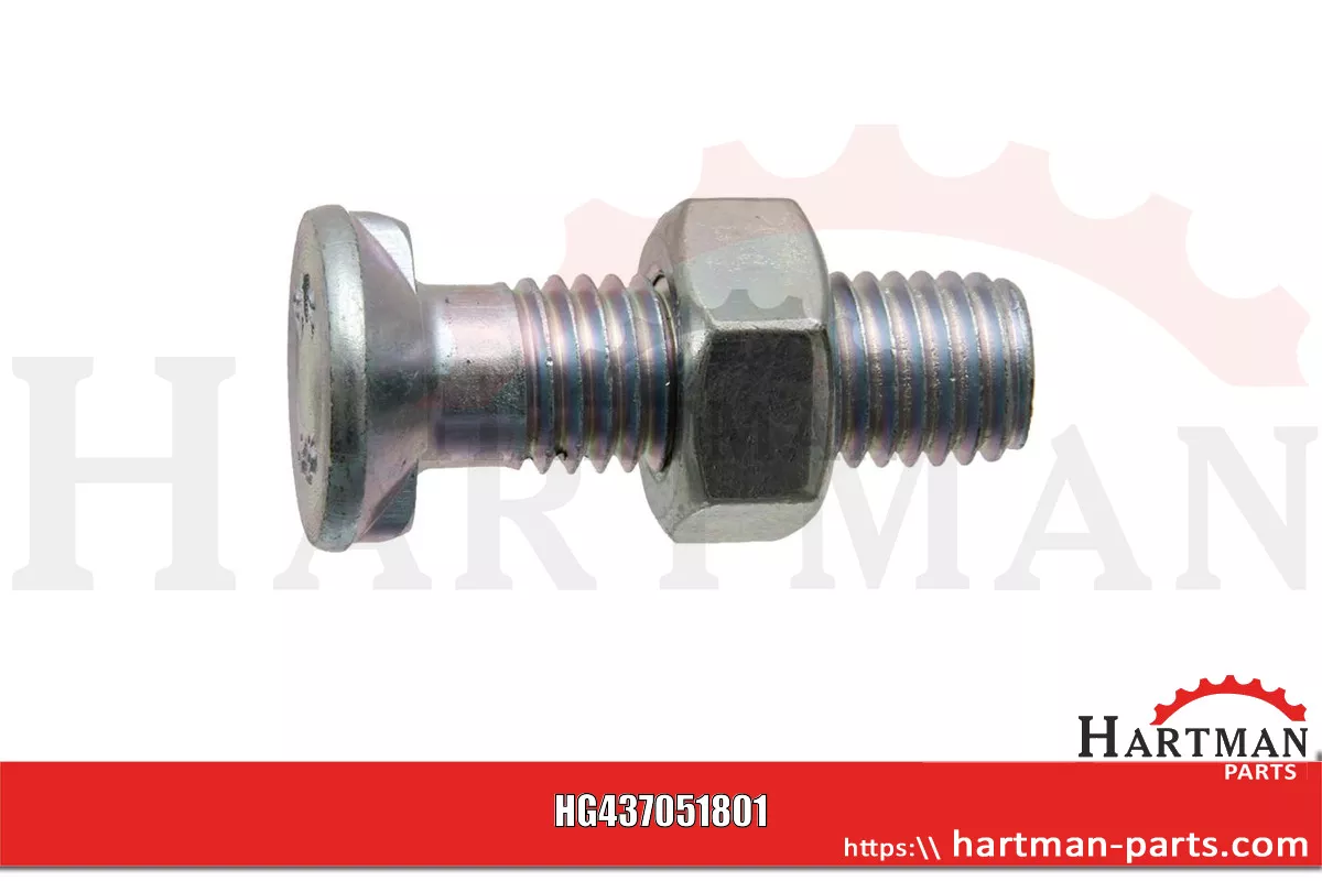 Śruba + nakrętka 051858,051858