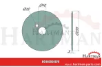 Talerz wysiewający A4 wew.-Ø - 40 mm zew.-Ø - 258 mm grubość - 4 mm 85