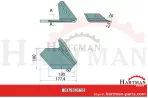 Lemiesz skrzydełkowy prawy 00311181, 311181