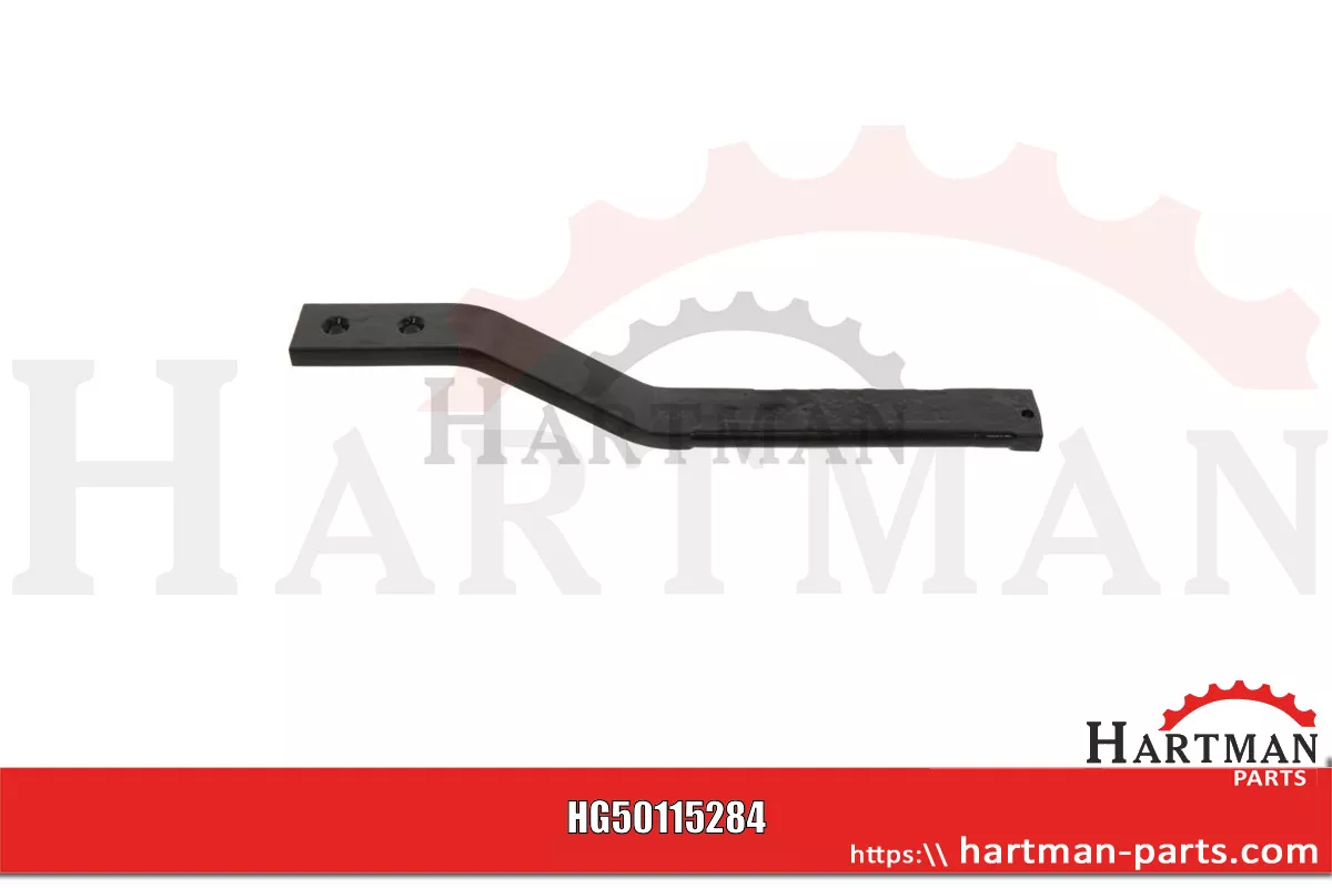 Winkelmesserstiel 35x11mm gekröpft rechts kręcenie korbą w prawo 15284