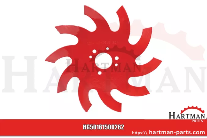 Rollhackstern rechts ROT prawy, czerwony 61500262, 6150-0262,6150