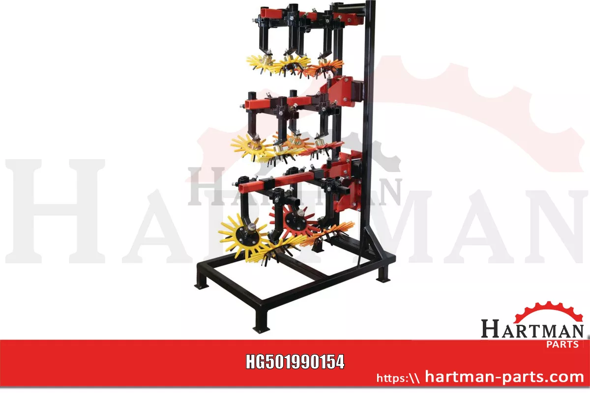 Stojak modelowy MAXI Wymiary: 120x80x200 3 x FH Ø 700 mm, 3 x FH Ø 540