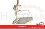 Szeroki talerz bez uchwytu links, mit Stiel und Klemme K.HS 990501L
