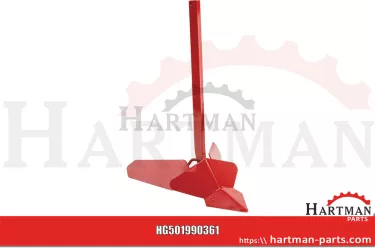 KULT Nagłówek, sztywny dla rozstawu rzędów 300-450 mm K.HS 702