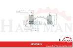 Zawór elektromagnetyczny Zawór tylko dla systemu System podgrzewania!