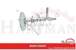 Uszczelnienie kasetowe 45 x 75 x 17 mm 3238301