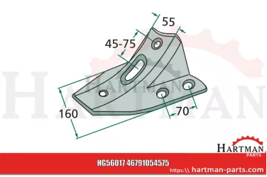 Stopka redlicy XL021