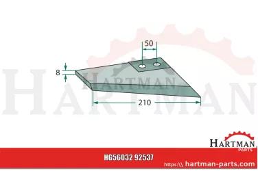 Redlica skrzydełkowa lewy S004103