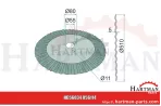 Krój tarczowy falisty, Ø 510 x 5 mm, 20” 056114, KK056114